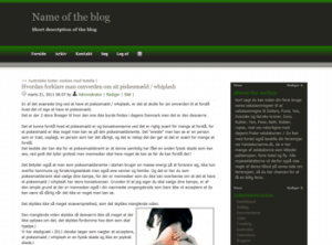 greenline theme blogengine